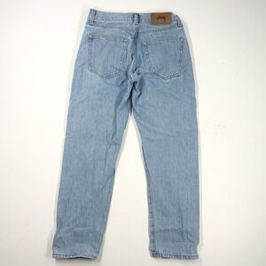 Stussy Made In USA Big Ol' Jeans Light Wash‎ Denim Sz 28 Y2K